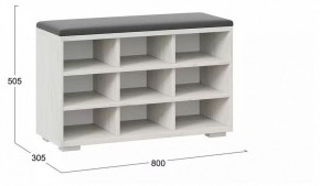 Банкетка-стеллаж для обуви Тип 10 в Сысерти - sysert.mebel24.online | фото 4