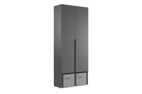 БАСКО Прихожая К10 (графит) в Сысерти - sysert.mebel24.online | фото 4