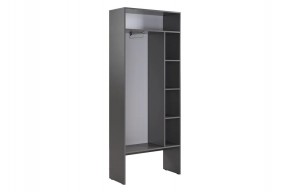 БАСКО Прихожая К10 (графит) в Сысерти - sysert.mebel24.online | фото 7