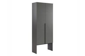 БАСКО Шкаф двухдверный L800 (графит) в Сысерти - sysert.mebel24.online | фото