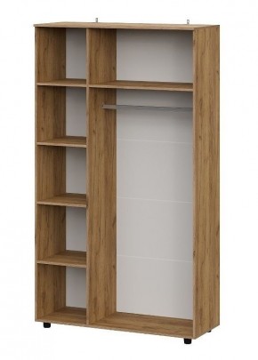 БАЙКАЛ Шкаф трехстворчатый (Графит/Дуб золотой) в Сысерти - sysert.mebel24.online | фото 2