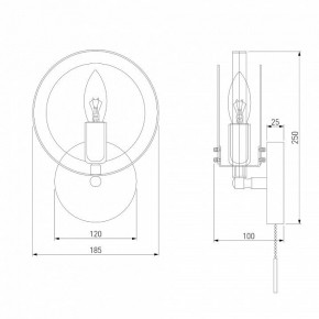 Бра Eurosvet Gallo 70121/1 белый в Сысерти - sysert.mebel24.online | фото 3