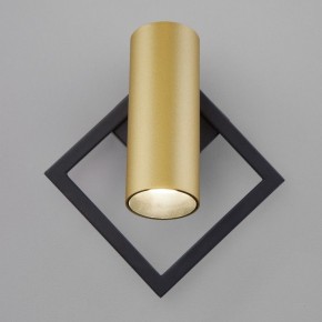 Бра Eurosvet Turro 20091/1 LED черный/ золото в Сысерти - sysert.mebel24.online | фото 4