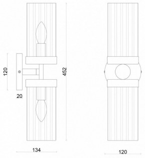 Бра Favourite Radiales 3099-2W в Сысерти - sysert.mebel24.online | фото 4
