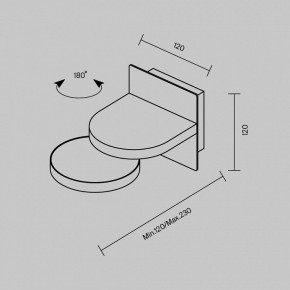Бра Maytoni Flap MOD354WL-L12W3K в Сысерти - sysert.mebel24.online | фото 5