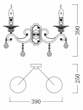 Бра Maytoni Grace RC247-WL-02-R в Сысерти - sysert.mebel24.online | фото 3
