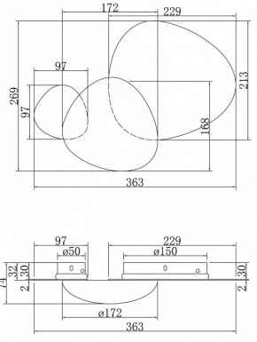 Бра Maytoni Jack-stone MOD314WL-L8G3K в Сысерти - sysert.mebel24.online | фото 5