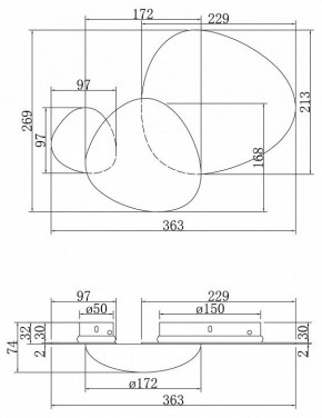 Бра Maytoni Jack-stone MOD314WL-L8N3K в Сысерти - sysert.mebel24.online | фото 5