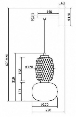 Бра Maytoni Pattern MOD267WL-L18G3K в Сысерти - sysert.mebel24.online | фото 4