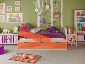 ДЕЛЬФИН Кровать 1800 (Оранжевый металлик) в Сысерти - sysert.mebel24.online | фото 1