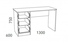 Детская Фанк Письменный стол НМ 011.47-01 М2 в Сысерти - sysert.mebel24.online | фото 3