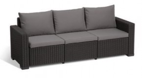 Диван Калифорния 3-х местный (California 3 Sofa), графит в Сысерти - sysert.mebel24.online | фото 2