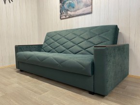 Диван Престиж-15 (НПБ+МДФ) велюр Sensey bottle green в Сысерти - sysert.mebel24.online | фото 3