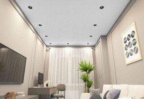 DK2120-BK Встраиваемый светильник, IP 20, 50 Вт, GU10, черный, алюминий в Сысерти - sysert.mebel24.online | фото 2
