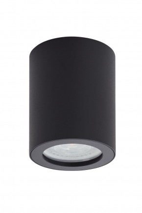 DK3007-BK Накладной светильник влагозащ., IP 44, 15 Вт, GU10, черный, алюминий в Сысерти - sysert.mebel24.online | фото 1