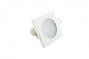 DK3014-WH Встраиваемый светильник влагозащ., IP 44, 50 Вт, GU10, белый, алюминий в Сысерти - sysert.mebel24.online | фото 4