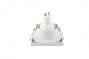 DK3014-WH Встраиваемый светильник влагозащ., IP 44, 50 Вт, GU10, белый, алюминий в Сысерти - sysert.mebel24.online | фото 5