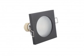 DK3015-BK Встраиваемый светильник влагозащ., IP 44, 50 Вт, GU10, черный, алюминий в Сысерти - sysert.mebel24.online | фото 4