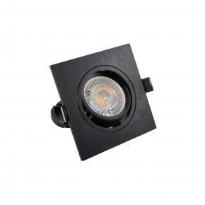 DK3021-BK Встраиваемый светильник, IP 20, 10 Вт, GU5.3, LED, черный, пластик в Сысерти - sysert.mebel24.online | фото 2