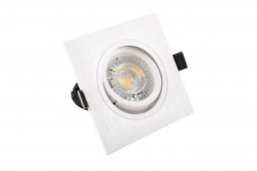 DK3021-WH Встраиваемый светильник, IP 20, 10 Вт, GU5.3, LED, белый, пластик в Сысерти - sysert.mebel24.online | фото 2