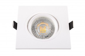 DK3021-WH Встраиваемый светильник, IP 20, 10 Вт, GU5.3, LED, белый, пластик в Сысерти - sysert.mebel24.online | фото 4