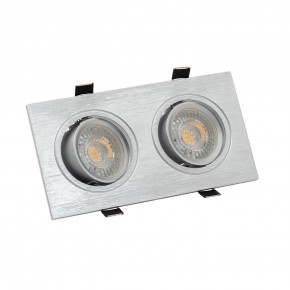 DK3022-CM Встраиваемый светильник, IP 20, 10 Вт, GU5.3, LED, серый, пластик в Сысерти - sysert.mebel24.online | фото 1