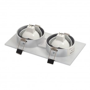 DK3022-CM Встраиваемый светильник, IP 20, 10 Вт, GU5.3, LED, серый, пластик в Сысерти - sysert.mebel24.online | фото 4