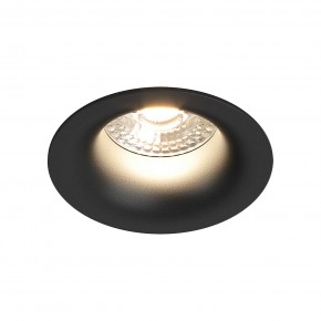 DK3024-BK Встраиваемый светильник, IP 20, 10 Вт, GU5.3, LED, черный, пластик в Сысерти - sysert.mebel24.online | фото 1