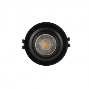 DK3024-BK Встраиваемый светильник, IP 20, 10 Вт, GU5.3, LED, черный, пластик в Сысерти - sysert.mebel24.online | фото 2
