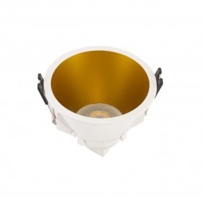 DK3026-WG Встраиваемый светильник, IP 20, 10 Вт, GU5.3, LED, белый/золотой, пластик в Сысерти - sysert.mebel24.online | фото 2