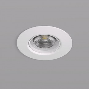 DK3028-WH Встраиваемый светильник, IP 20, 10 Вт, GU5.3, LED, белый, пластик в Сысерти - sysert.mebel24.online | фото 2