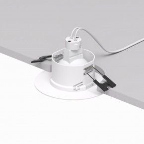 DK3028-WH Встраиваемый светильник, IP 20, 10 Вт, GU5.3, LED, белый, пластик в Сысерти - sysert.mebel24.online | фото 3