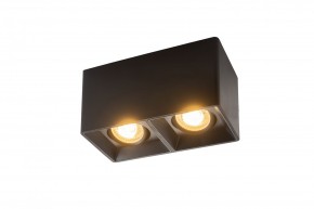 DK3035-BK Светильник накладной IP 20, 10 Вт, GU5.3, LED, черный, пластик в Сысерти - sysert.mebel24.online | фото 1