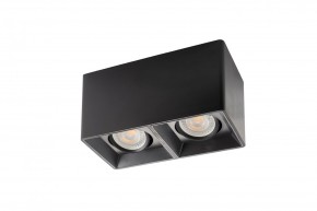 DK3035-BK Светильник накладной IP 20, 10 Вт, GU5.3, LED, черный, пластик в Сысерти - sysert.mebel24.online | фото 2