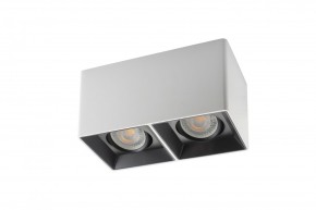 DK3035-WB Светильник накладной IP 20, 10 Вт, GU5.3, LED, белый/черный, пластик в Сысерти - sysert.mebel24.online | фото 2