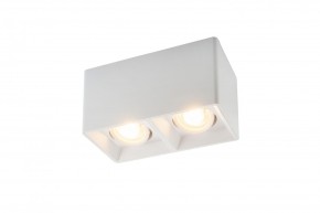 DK3035-WH Светильник накладной IP 20, 10 Вт, GU5.3, LED, белый, пластик в Сысерти - sysert.mebel24.online | фото 1