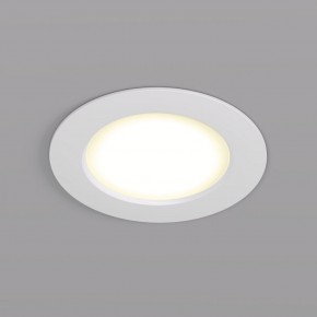 DK3046-WH Встраиваемый светильник, IP 20, 5Вт, LED, белый, пластик в Сысерти - sysert.mebel24.online | фото 1