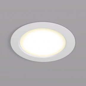 DK3048-WH Встраиваемый светильник, IP 20, 7Вт, LED, белый, пластик в Сысерти - sysert.mebel24.online | фото 1
