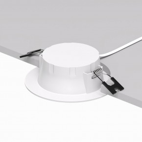 DK3048-WH Встраиваемый светильник, IP 20, 7Вт, LED, белый, пластик в Сысерти - sysert.mebel24.online | фото 2
