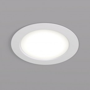 DK3049-WH Встраиваемый светильник, IP 20, 7Вт, LED, белый, пластик в Сысерти - sysert.mebel24.online | фото 1