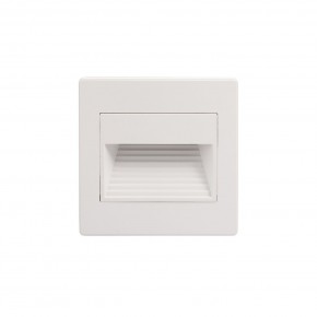 DK3050-WH Светильник встраиваемый в стену, IP 20, LED 3000, 1 Вт, белый, пластик в Сысерти - sysert.mebel24.online | фото 3