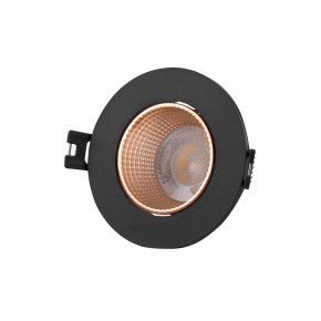 DK3061-BBR Встраиваемый светильник, IP 20, 10 Вт, GU5.3, LED, черный/бронзовый, пластик в Сысерти - sysert.mebel24.online | фото 1