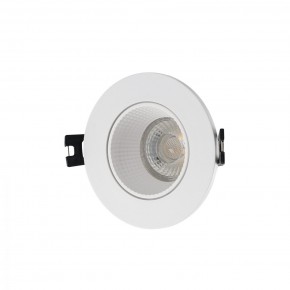 DK3061-WH Встраиваемый светильник, IP 20, 10 Вт, GU5.3, LED, белый/белый, пластик в Сысерти - sysert.mebel24.online | фото 1