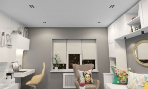 DK3072-BK+WH Встраиваемый светильник, IP 20, 10 Вт, GU5.3, LED, черный/белый, пластик в Сысерти - sysert.mebel24.online | фото 3