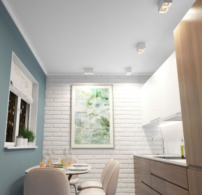 DK3085-WH+BR Светильник накладной IP 20, 10 Вт, GU5.3, LED, белый/бронзовый, пластик в Сысерти - sysert.mebel24.online | фото 2
