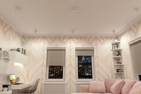 DK3090-WH+CH Светильник накладной IP 20, 10 Вт, GU5.3, LED, белый/хром, пластик в Сысерти - sysert.mebel24.online | фото 2