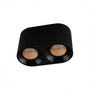 DK3096-BK+BR Светильник накладной IP 20, 10 Вт, GU5.3, LED, черный/бронзовый, пластик в Сысерти - sysert.mebel24.online | фото
