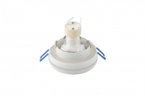 DK4031-WH Встраиваемый светильник, IP 20, 10 Вт, GU10, белый, алюминий/пластик в Сысерти - sysert.mebel24.online | фото 1