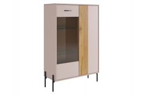 ДОМИНИКА Комод (со стеклом) в Сысерти - sysert.mebel24.online | фото