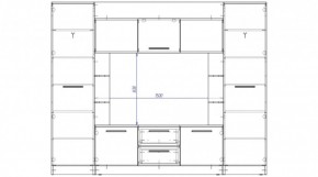 ДУБЛИН Гостиная в Сысерти - sysert.mebel24.online | фото 2